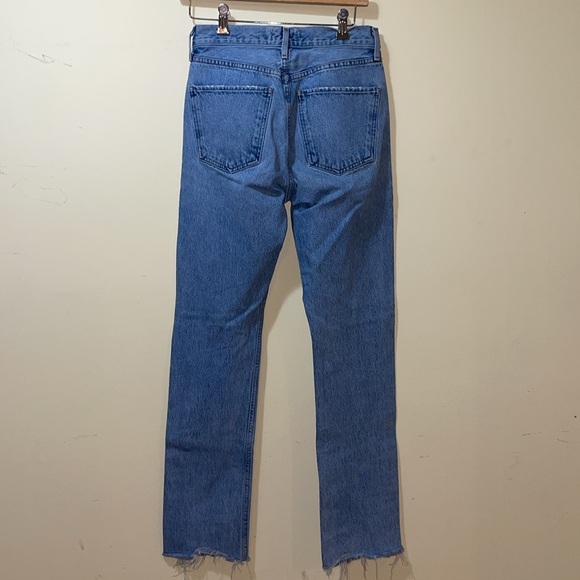 Womens AGOLDE Cherie High Rise Straight in Merit Jeans - Picture 9 of 11